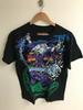 Liquid Blue Dark Fantasy Wizard Black T-Shirt Christmas New Year Tee