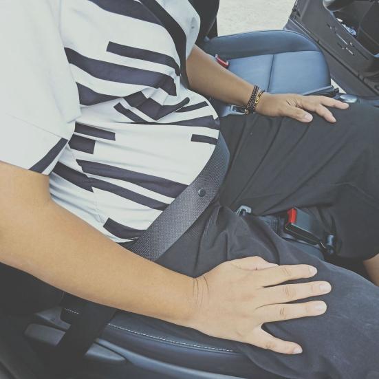 Pregnancy Bump Strap Adjuster Universal Simple Installation Pregnancy Cushion Bump Strap Universal Fit Seat Adjuster