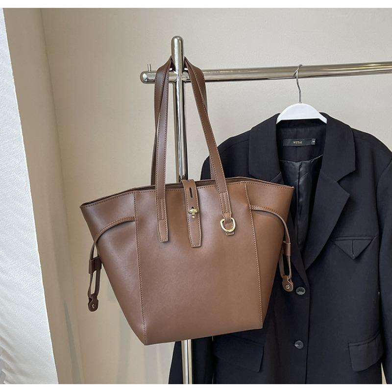 Fashion Tote Bag for Commuting To Work with Large Capacity and Single Shoulder Strap - Simple Women's Bag