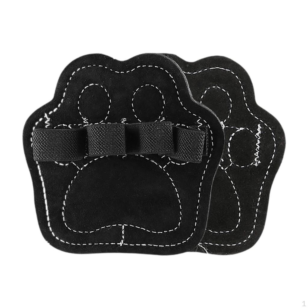 2 Pack Breathable Comfortable Palm Protector Pads for Dumbbells And Barbells