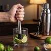 6Pcs/Set Stainless Steel Drink Mixer Bar Set Double Measuring Jigger Drink Shake  Cocktail Making