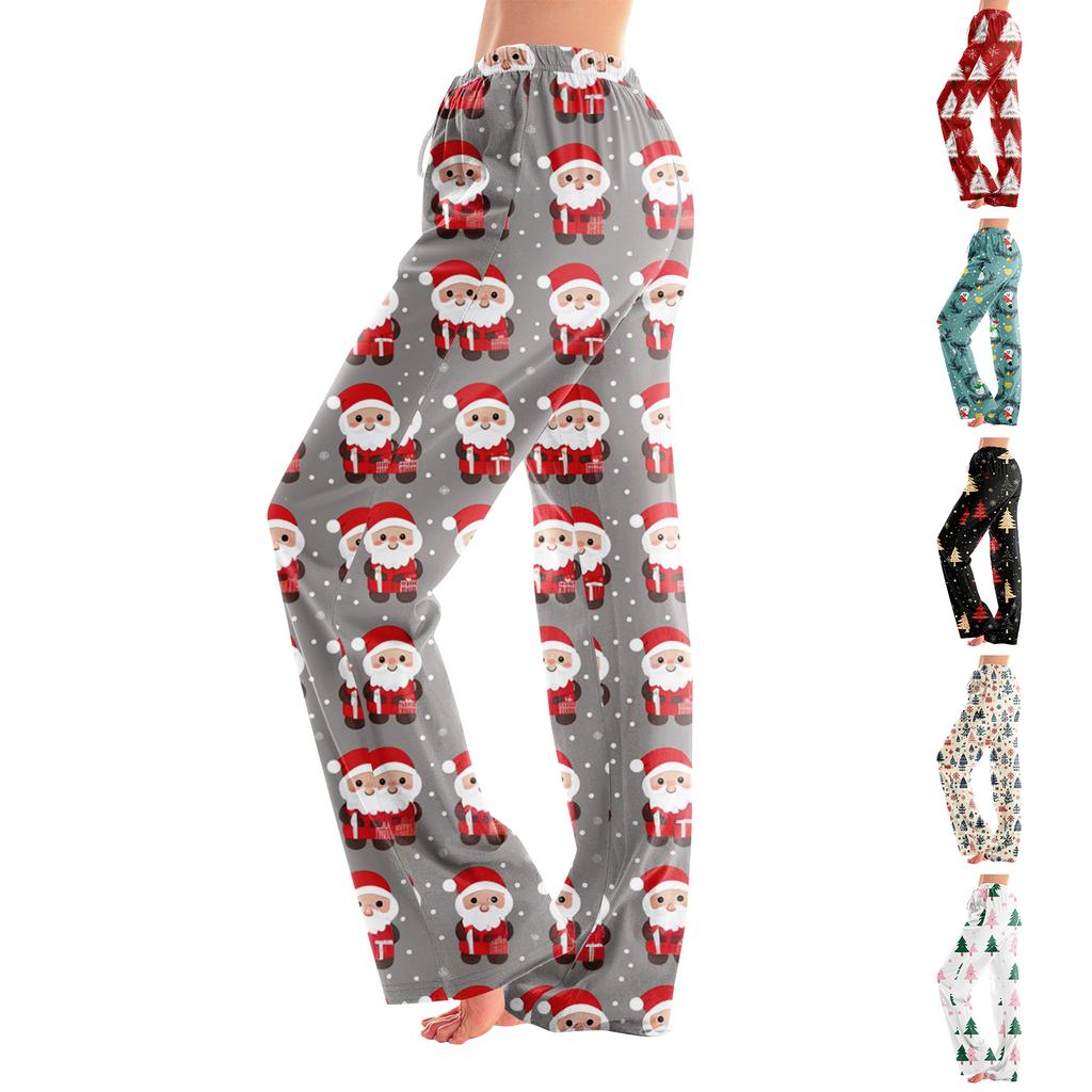 Pantaloni da pigiama anime Abbigliamento da notte Casual Coulisse Elastico in vita Pantaloni Comodi Dritti Yoga Larghi