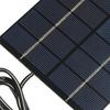 1.5W 5V Solar Panel Portable Lightweight Type-C Outdoor Camping Hiking Cycling Power Bank Mobile