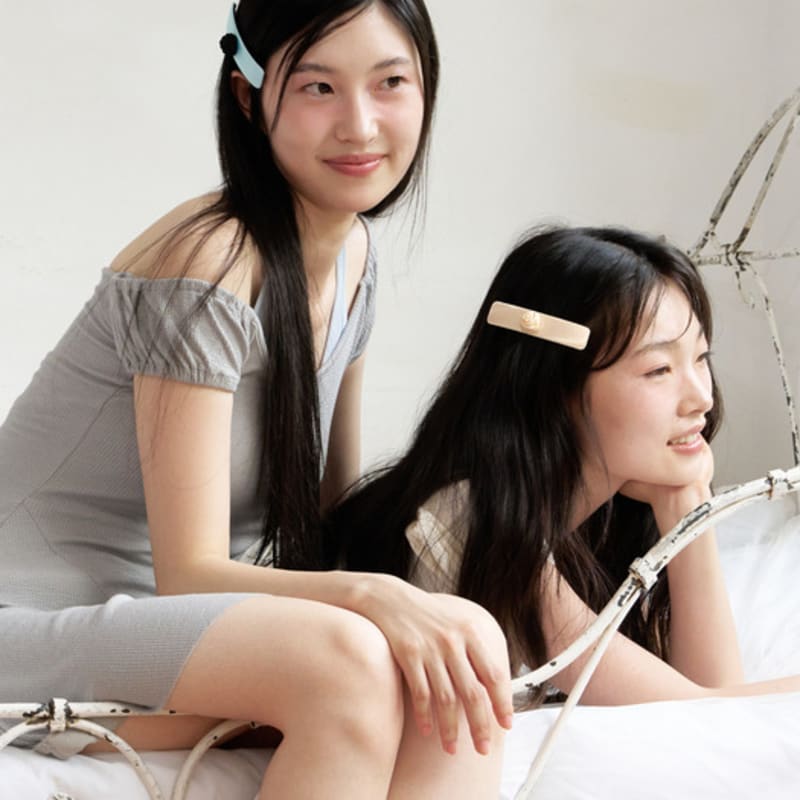 FANTASTIC PLANET Flat Satin Rose Hair Pin (8colors)