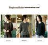 2025 Autumn/Winter Women's Round Neck Pure Wool Cardigan with Rhinestones, Slimming Knit Cashmere Sweater Coat