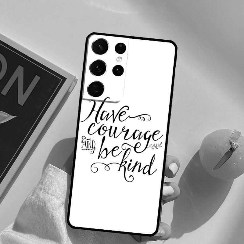 Be Kind Phone Case For Samsung Galaxy S26 S25 S20 S21 S22 S23 S24 Ultra S10 Plus S25 FE Back Cover