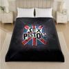 Sex Pistols Print Flannel Blanket Cozy Lightweight Plush Throw Blanket For Bed Sofa Household Use