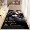 Romantic Movie Print Carpet suitable as a non-slip mat for the living room or bedroom sofa