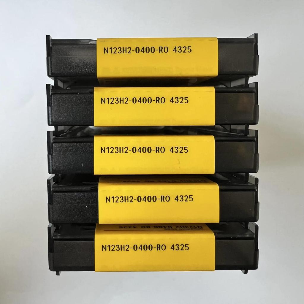 Original Sandvik / N123H2-0400-RO 4325 / CNC lathe carbide blade 10 PCS