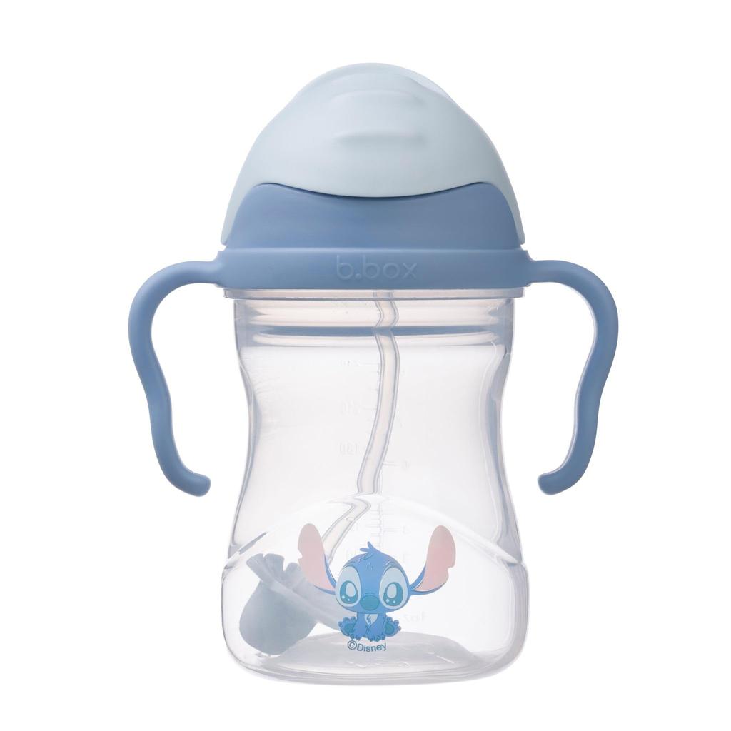 Straw Drink from Any Baby Gift b.box (Beebox) Leak-Proof Mug, Angle, [Authentic b.box Product] [Sippy Cup] (Stitch)