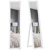 Full-Length Mirror, Free-Standing, Wall Mounting, MDF Frame, 37 X 37 X 154 Cm, White