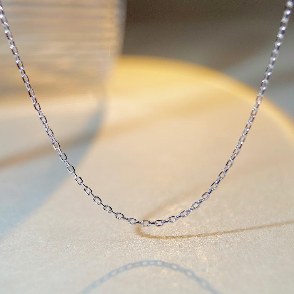 2023 Original S925 Sterling Silver Emerald Necklace with Radiant-Cut Diamond Pendant for Women