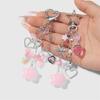 Cute Keychains for Girls,Lovely Car Keychain Accessories,Key Purse Handbag Charms for Women Bows Star Heart Keychain