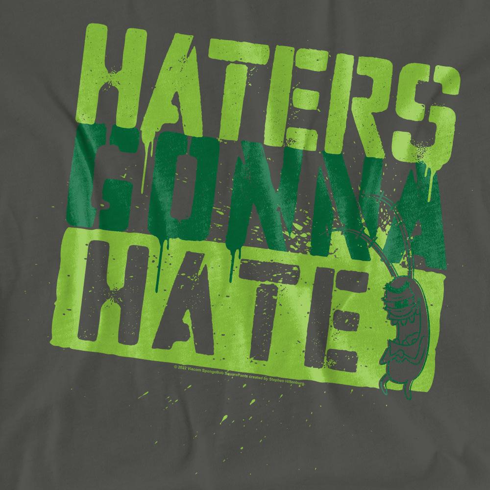 SpongeBob SquarePants Unisex Adult Haters Gonna Hate T-Shirt