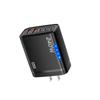 5 Ports Phone Charger Adapter With Light USB C Charger 240W Charger Plug for iPhone/Xiaomi/Samsung