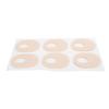 24pcs Latex Self Stick Adhesive Foot Cushion Anti Friction Breathable Foot Pad Sticker for Walking