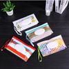 Eco-Friendly Travel Bag: Cotton Towel, Wet Wipes, and Waterproof Mask Storage