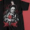 Dark Fantasy Anime Shirt, Vintage Manga Graphic Tee, Gothic Anime Streetwear Oversized T Shirt, Retro Japanese Manga Tee