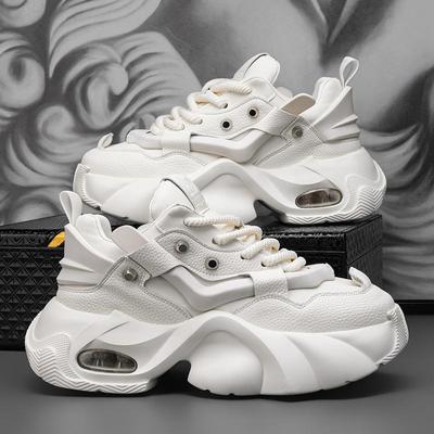 Tênis masculinos de corrida matinal leves e modernos, novos, para primavera e outono, com absorção de impactos elevados