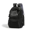 Schoolbag New Embroidered Backpack Female Students Large Capacity Simple Versatile School Bag Junior High School Student Backpack Lightweight