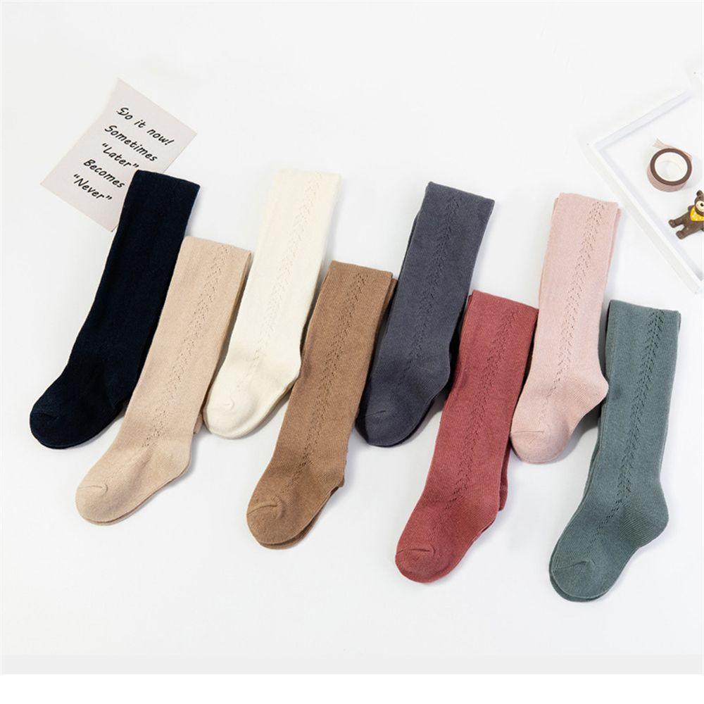 Color Boy Girls Kids Newborn Pantyhose Knitted Warm Stocking Pants Baby Tights Toddler Leggings