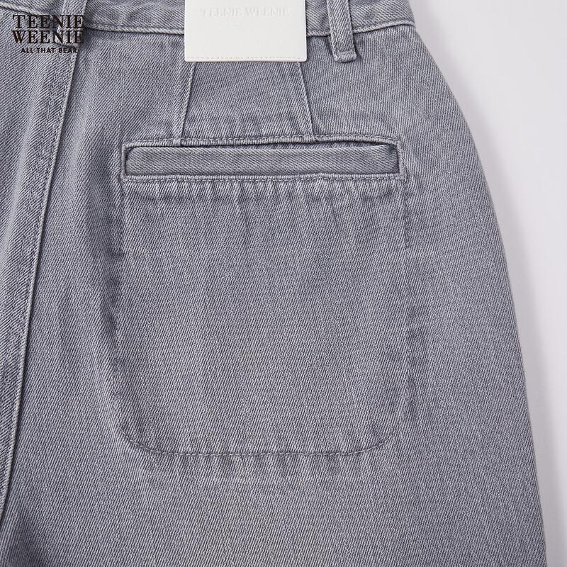 Teenie Weenie Women's Bear Simple Jeans