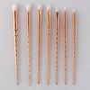 Eye Shadow Brush Set With Synthetic Fibers For Makeup Enthusiasts And Professionals