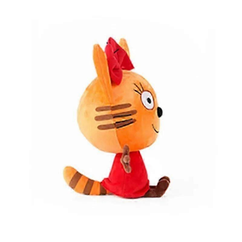 Genuine Kid E Cats Russian My Family Three Happy Cats Plush Doll Cookie Candy Pudding Anime Cat Doll Toy Kawaii Gift