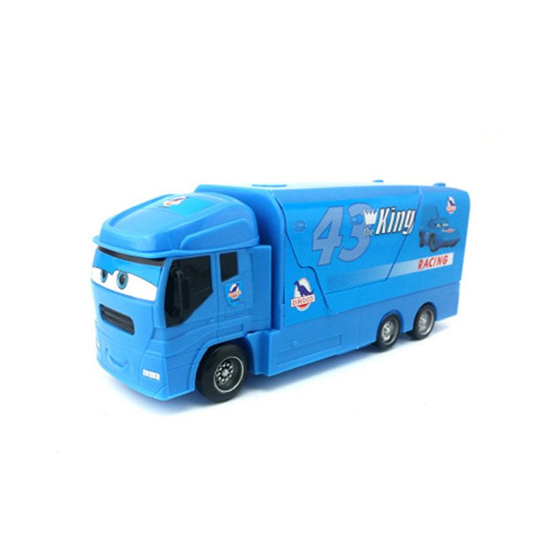 Disney Pixar Cars 3 2 Lightning McQueen The-king Chick Hicks mack Onkel Feuerwehrauto Legierung Druckguss Spielzeugauto Kindergeschenk Jungenspielzeug