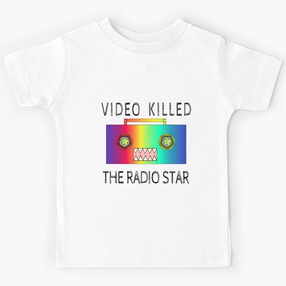 Video Killed the Radio Star Kids T-Shirt 140