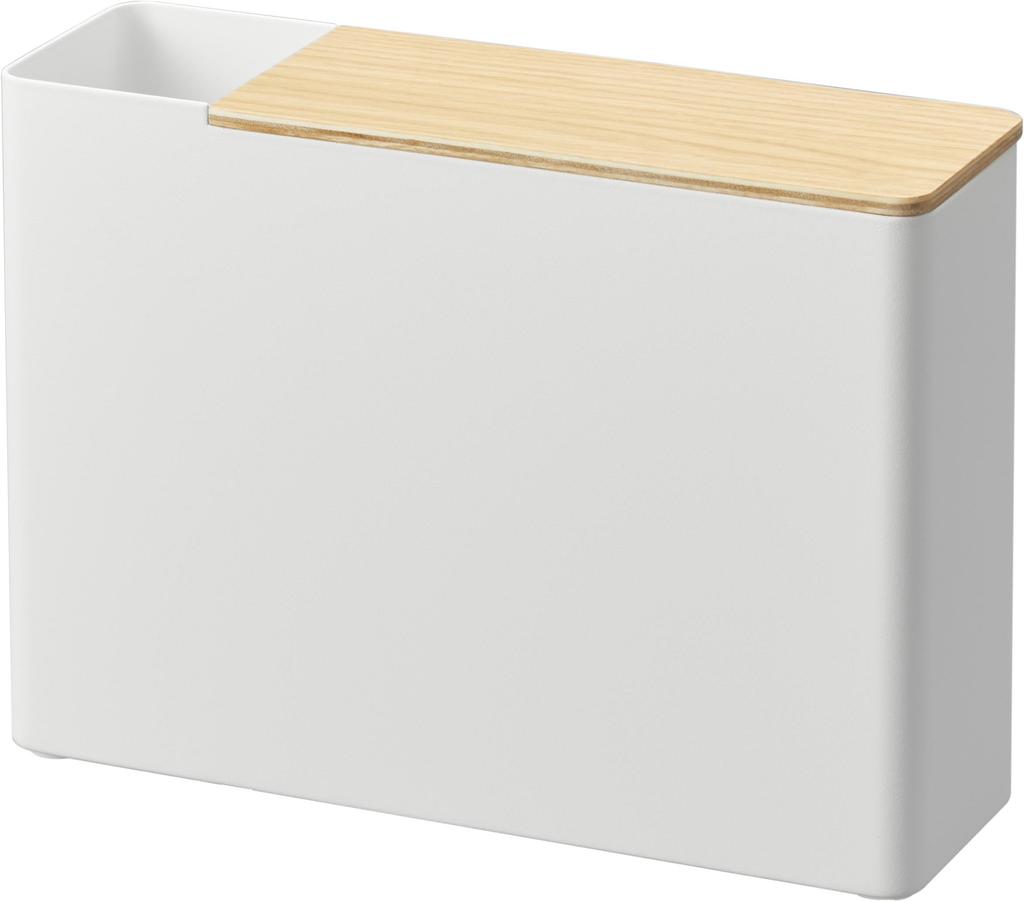 Yamazaki Handy Wiper Stand with Replacement Mop x x Holds 6 RIN Replacement Product 1837 Holder, Natural, W23.1 D7.2 H16.7cm, Mops, Number