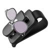 Car Sunglass Holder Portable Car Visor Accessories Vehicle Eyeglasses Clip Practical Auto Glasses Clamp Eyeglass Holder For Most