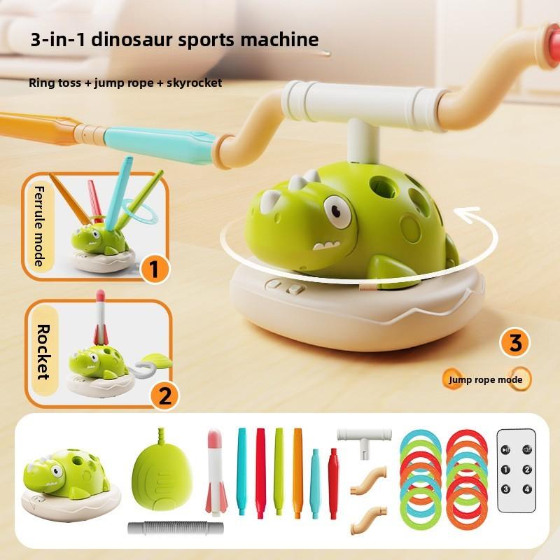 Dinosaur Outdoor Play Equipment With Sensor Control For Kids Group Exercise And Coordination