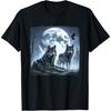Native American Full Moon Mountain 0CAS09 T-Shirt