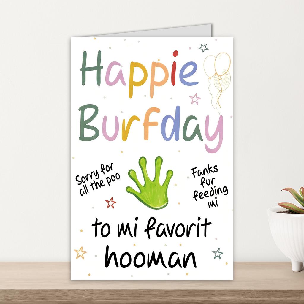 10 Cartoon Birthday Card Envelopes Set With A Variety Of Creative Birthday Greeting Cards