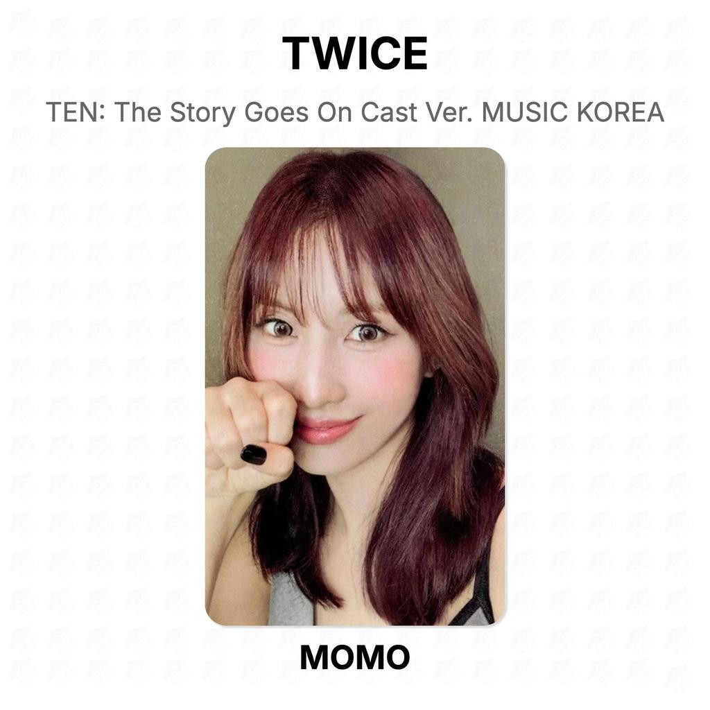 Twice TEN: The Story Goes On Cast Ver. MUSIC KOREA Official Photocard