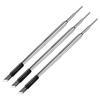 Metal Soldering Iron Tips Set 3pcs K Type C Type B Type for C210 Soldering Iron For Precision Electronic Component Work