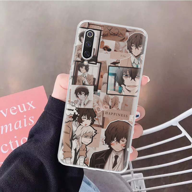 Bungo Stray Dogs Poster Soft Phone Case For Xiaomi Redmi Note 10 10S 9 9S 8 7 8T 11S 11T 11 Pro 9A 9T 9C 8A 7A Shell Cover Funda