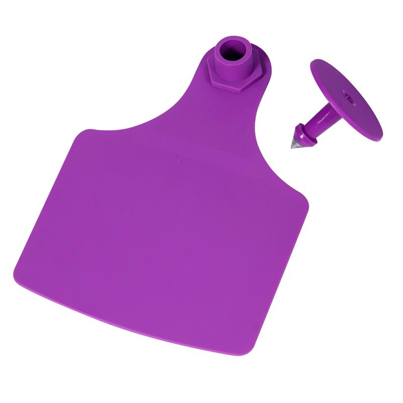 100Pcs Cow Ear Tag Large Size 105x75mm Animal Identification Card Label without Words Livestock Ear Tag Marker Signage