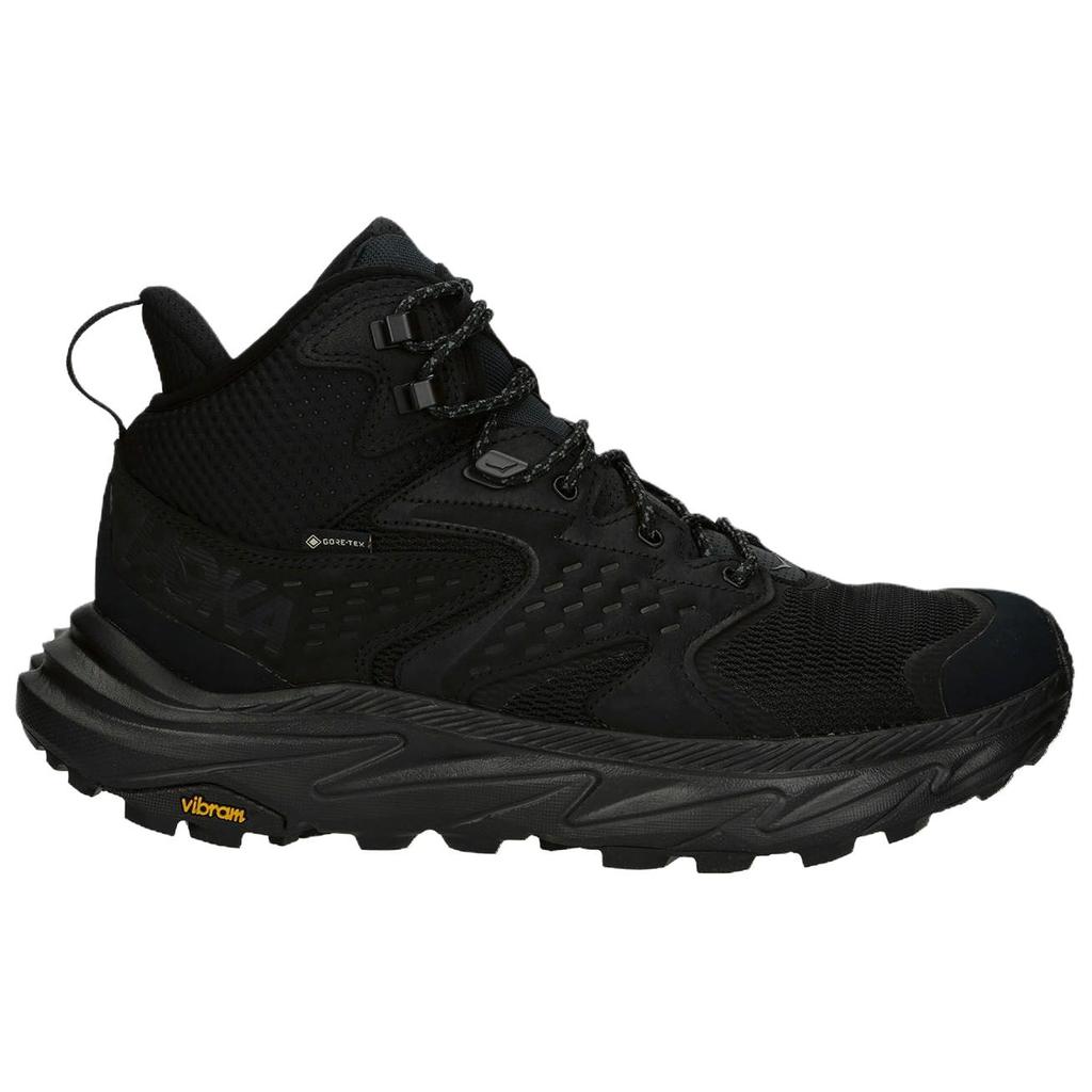 HOKA One One Anacapa 2 Comfortable Soft Durable Support Mid-Top Hiking Shoes Men Hiking Shoes Black 1141633F-BBLC