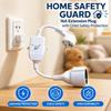 EU Safety RCD Plug 16A 10mA Electric Water Heater Plug Leakage Protection Plug  Bathroom Use