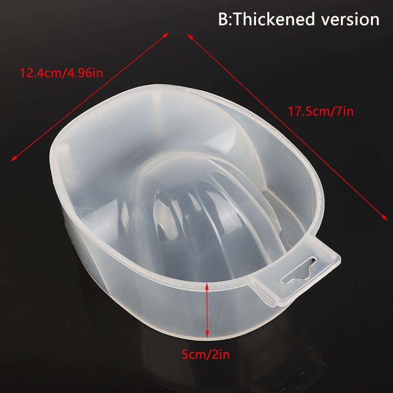 Nail Soak Hand Bowl Soften Dead Skin Nail Care Tools Clean Nails Hand Care With Nail Remover Nail Remover Nail Bowl Hand Care