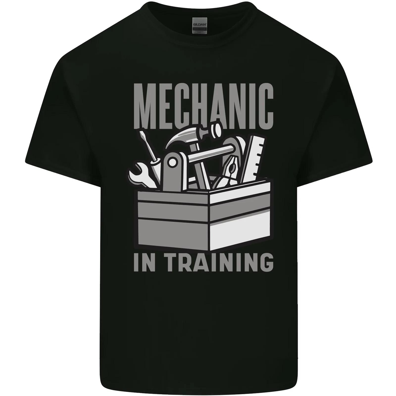

Funny Mechanic in Training Kids T-Shirt Childrens 3XL