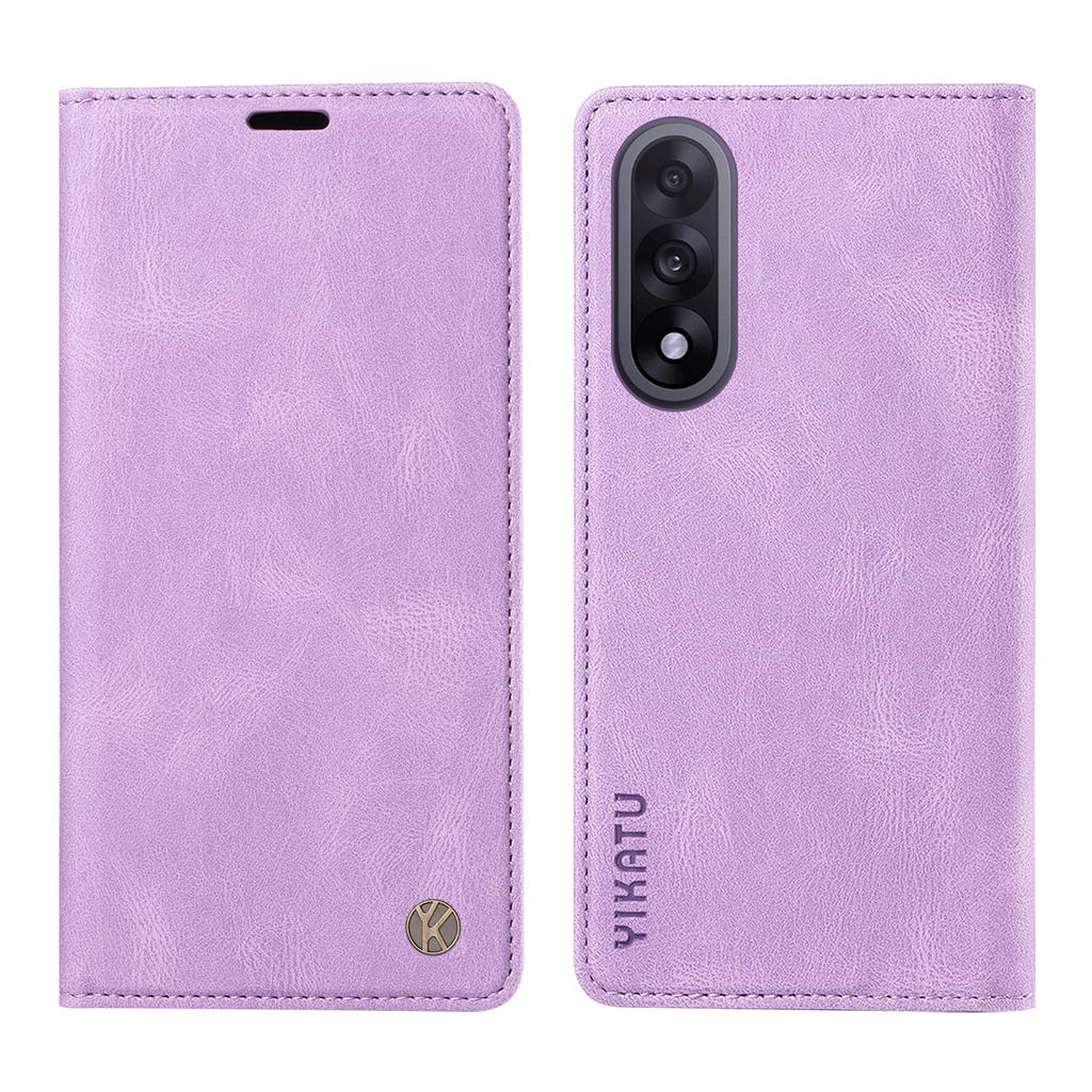 For OnePlus Nord 5 5G/OnePlus Ace 5 Ultra 5G Leather Cover YIKATU YK-004 Skin-Touch Wallet Phone Cases