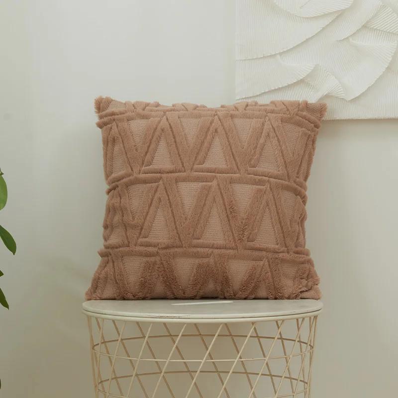 

Soft Decorative Pillows Cozy Cushion Cover Home Decor Throw Pillow Cover Living Room Bedroom Sofa Nordic 50x50cm