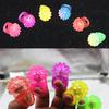 Strawberry Shape Flashing LED Finger Ring Luminous Kids Gift Party Supplies