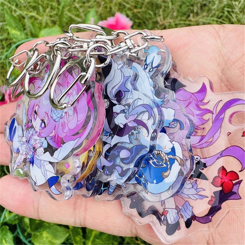 Anime Acrylic Keychain, Cute Cartoon Bag Accessory Cosplay & Gifts