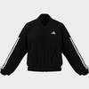 adidas Women S eSSentialS 3 Stripe lifeStyle Woven Bomber Jacket