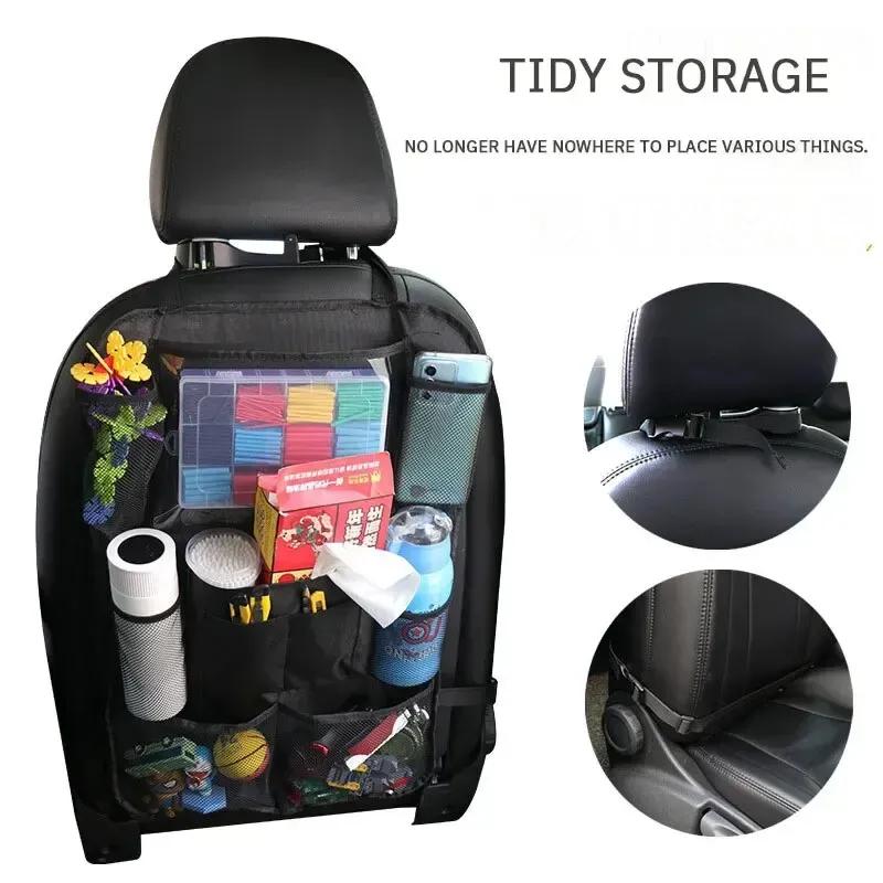 Sac de Rangement Grande Capacité Rangement Classifié Portable et Pratique Monté sur Véhicule Multifonctionnel Sac de Rangement pour Dossier de Siège de Voiture