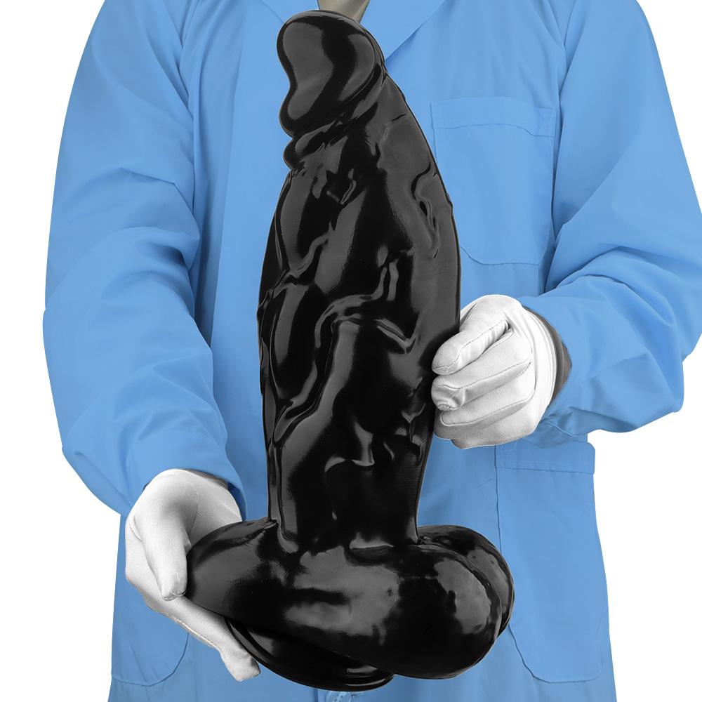 Soft PVC Dragon Head Dildo Anal Plug Big Fisting Butt Dilator Strap On Sex Toy for Adults